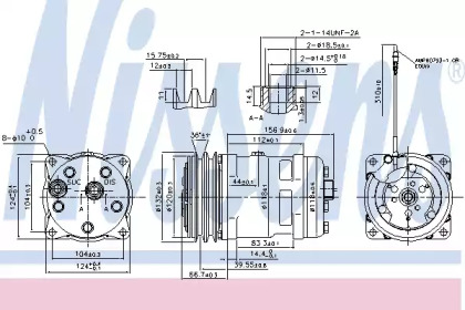 Компрессор NISSENS 89779