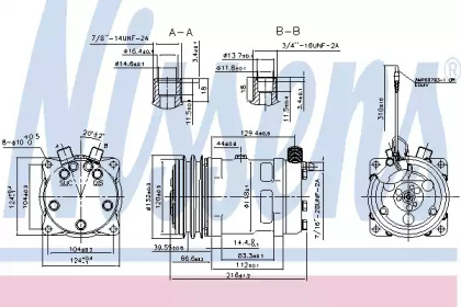 Компрессор NISSENS 89869