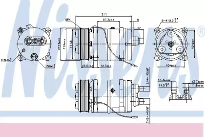 Компрессор NISSENS 899919