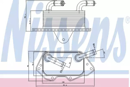 Теплообменник NISSENS 90662