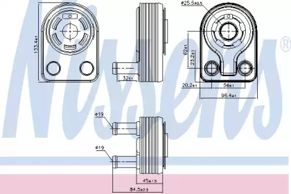 Теплообменник NISSENS 90971