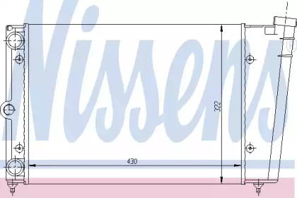 Теплообменник NISSENS 65100