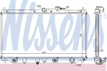 Теплообменник NISSENS 622831