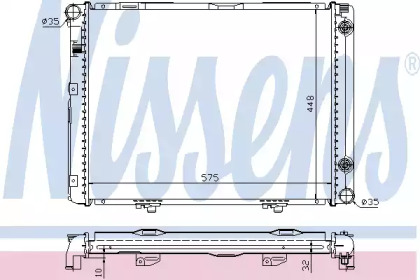 Теплообменник NISSENS 62722A