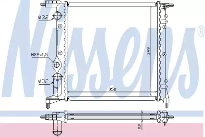 Теплообменник NISSENS 639261