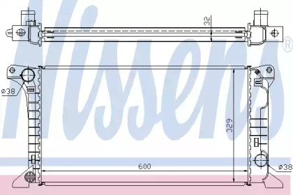 Теплообменник NISSENS 62369A