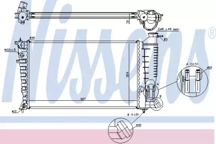 Теплообменник NISSENS 61380A