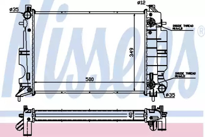 Теплообменник NISSENS 64034A