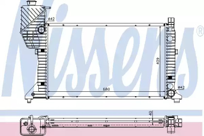 Теплообменник NISSENS 62685A