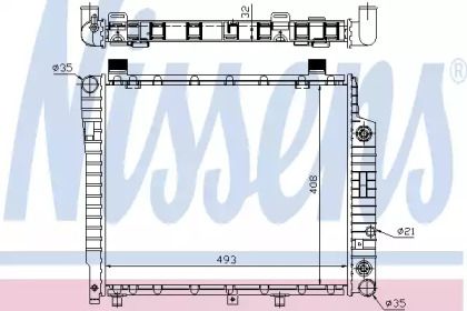 Теплообменник NISSENS 62755A