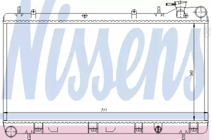 Теплообменник NISSENS 64185