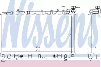 Теплообменник NISSENS 629731