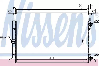 Теплообменник NISSENS 63991