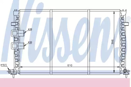 Теплообменник NISSENS 61344