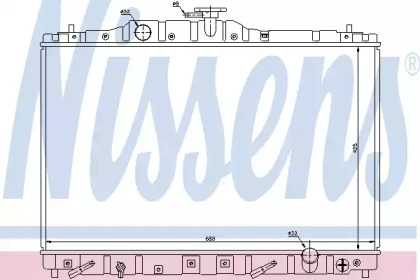 Теплообменник NISSENS 63313