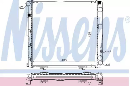 Теплообменник NISSENS 62764A