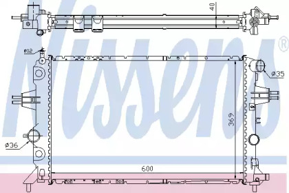 Теплообменник NISSENS 63249A