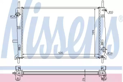 Теплообменник NISSENS 62056A