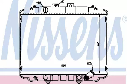 Теплообменник NISSENS 67015