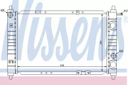 Теплообменник NISSENS 61653