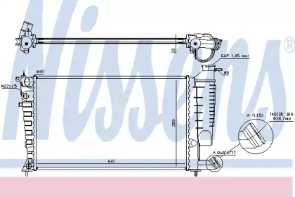 Теплообменник NISSENS 61313A