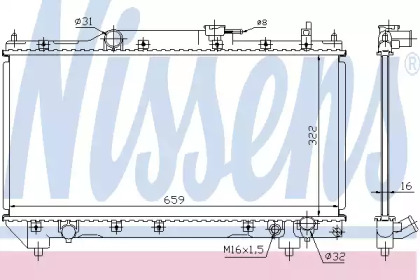 Теплообменник NISSENS 64783A