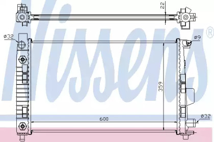 Теплообменник NISSENS 62781A