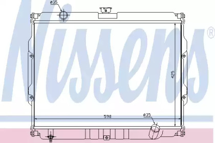 Теплообменник NISSENS 67046