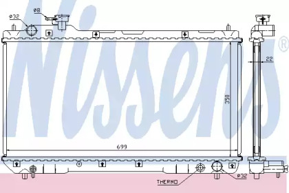 Теплообменник NISSENS 64629A