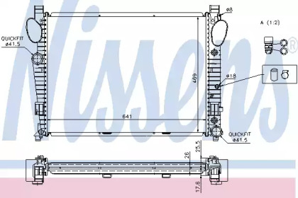 Теплообменник NISSENS 62774A