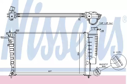 Теплообменник NISSENS 61318A