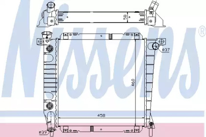 Теплообменник NISSENS 620671