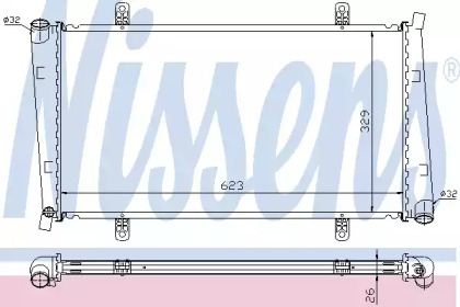 Теплообменник NISSENS 65560A