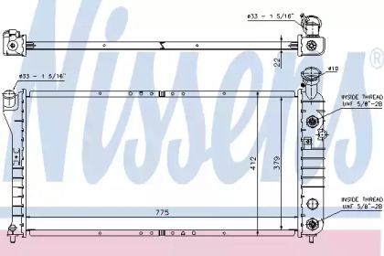 Теплообменник NISSENS 691051