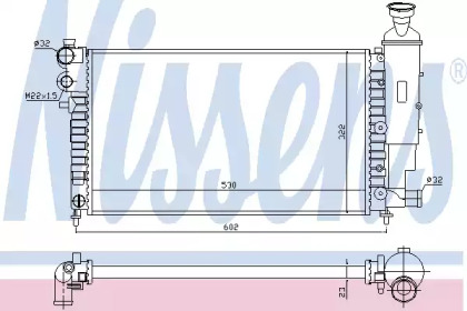 Теплообменник NISSENS 61276