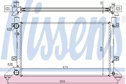 Теплообменник NISSENS 65231A