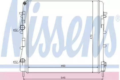 Теплообменник NISSENS 63763