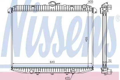 Теплообменник NISSENS 62070A