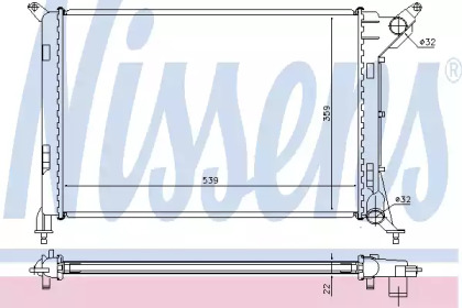 Теплообменник NISSENS 69702A