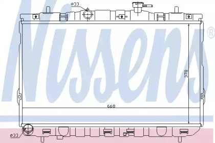 Теплообменник NISSENS 67488