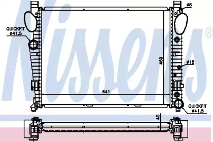 Теплообменник NISSENS 62547A