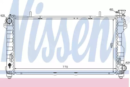 Теплообменник NISSENS 61004