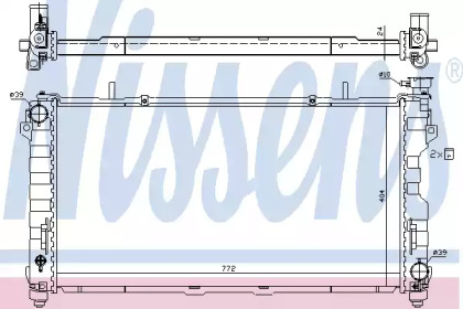 Теплообменник NISSENS 61005