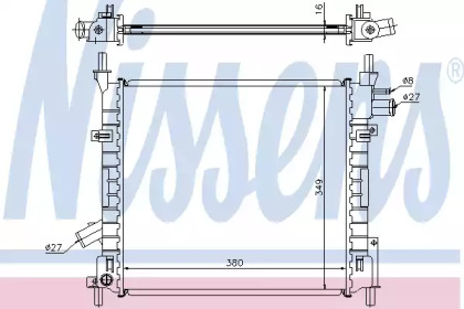 Теплообменник NISSENS 62022A