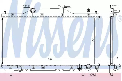 Теплообменник NISSENS 64640A