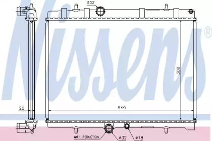 Теплообменник NISSENS 63607A