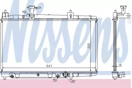 Теплообменник NISSENS 64645A