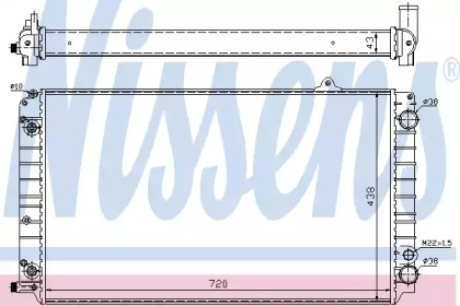 Теплообменник NISSENS 60239