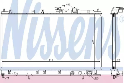 Теплообменник NISSENS 68159