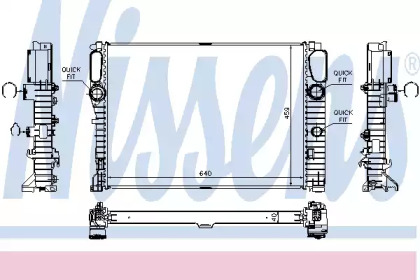 Теплообменник NISSENS 62796A